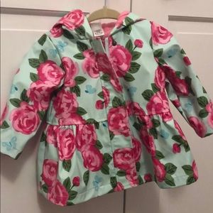 Little Me Baby Girl Raincoat